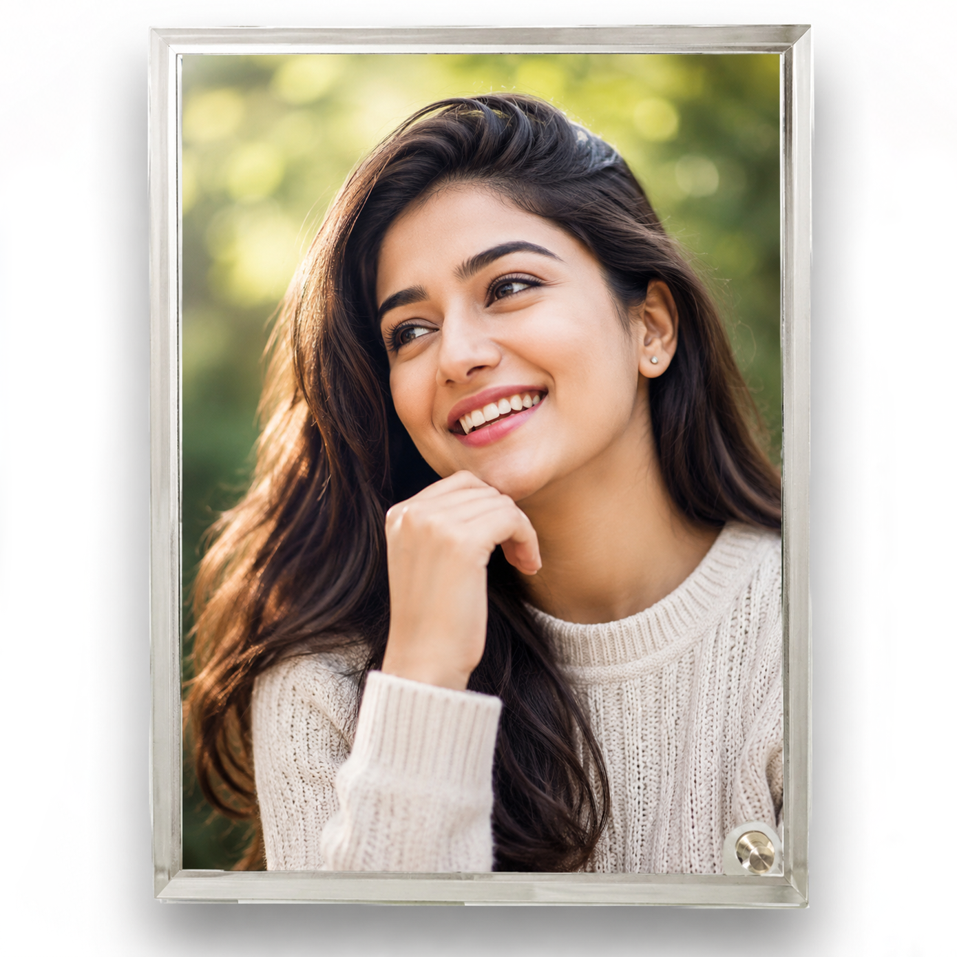 CrystalPane Glass Photo Frame