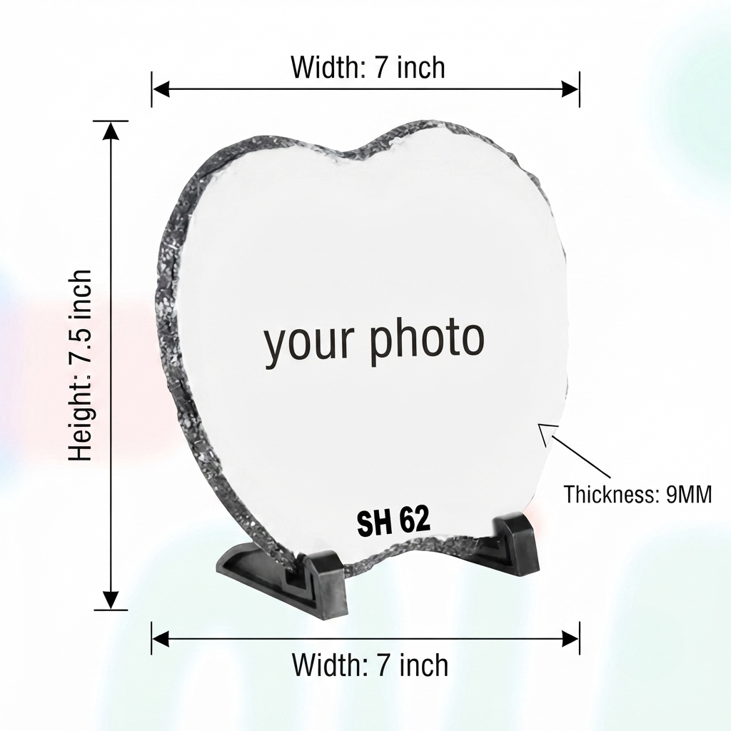 Rock photo frame-Apple Cut-1