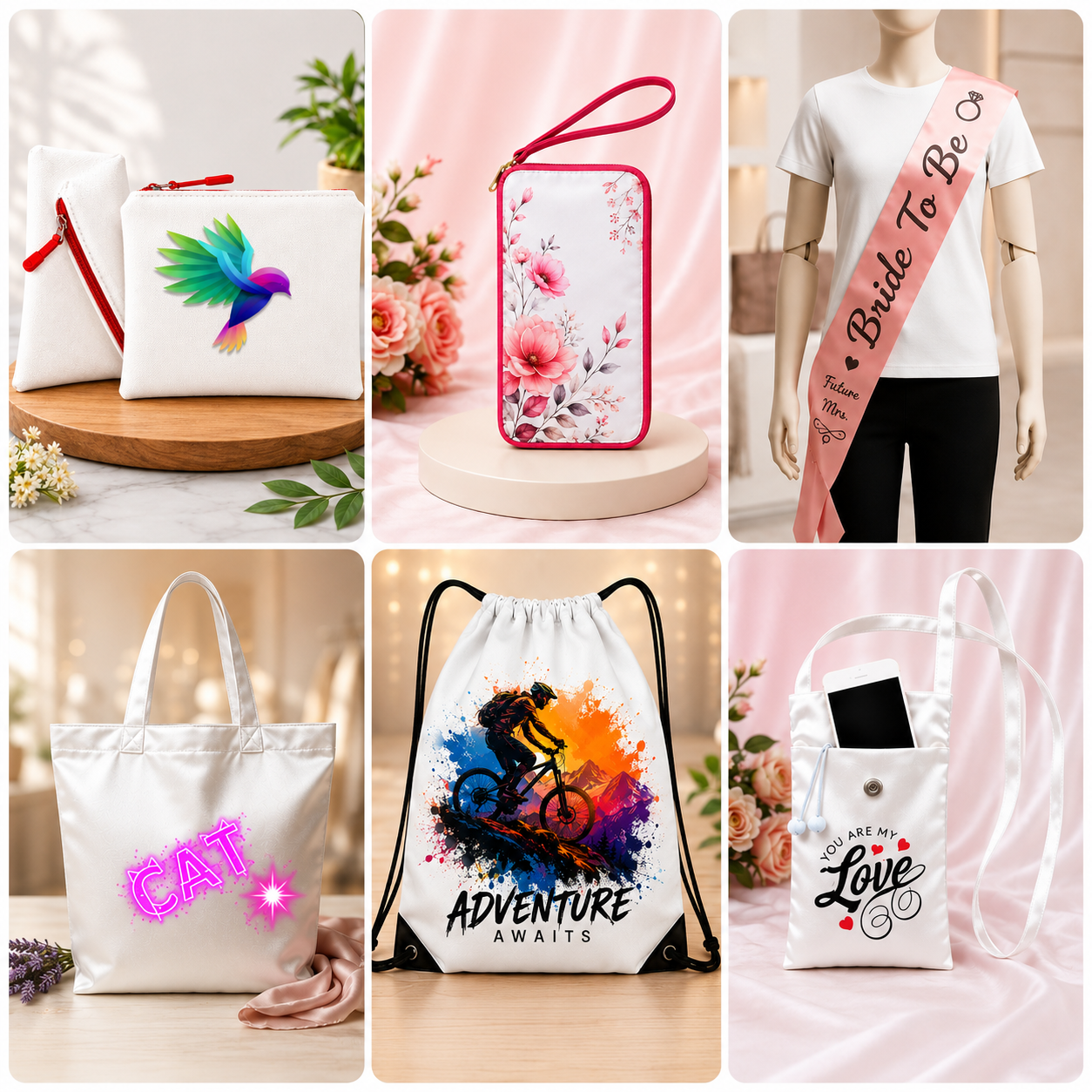 Satin Collaction Banner