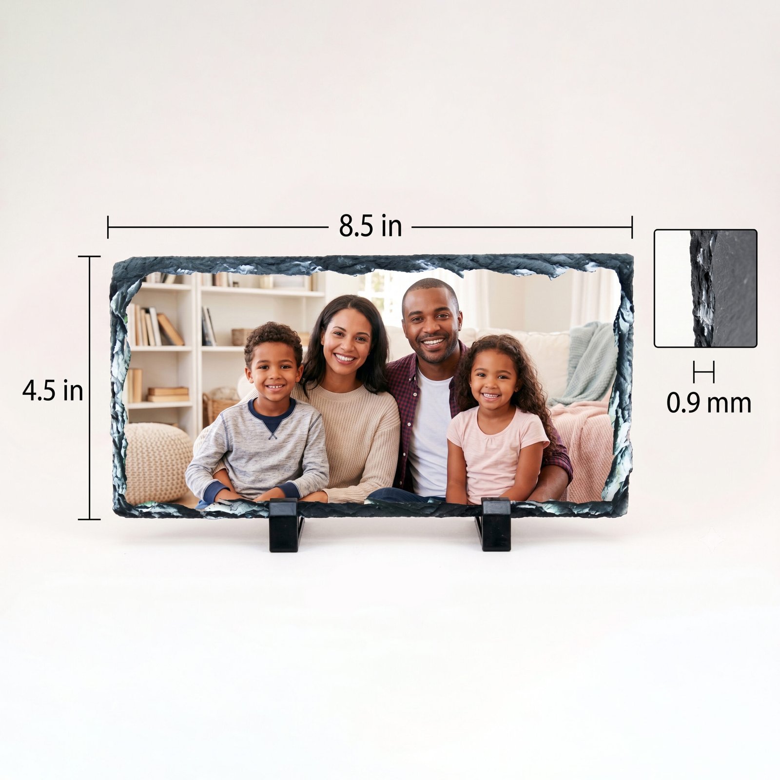 StoneCraft Rock Photo Frame - Panaromic
